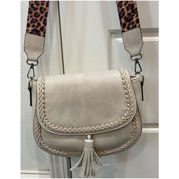 Boho Floral Strap Shoulder Crossbody Bag - Picture 10 of 10